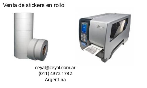 Venta de stickers en rollo