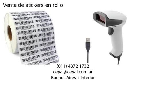 Venta de stickers en rollo