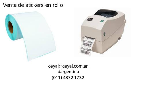 Venta de stickers en rollo