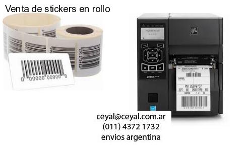 Venta de stickers en rollo