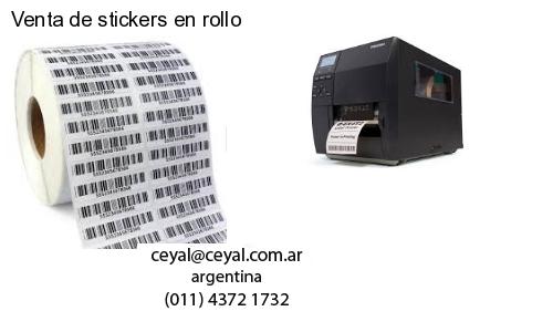 Venta de stickers en rollo