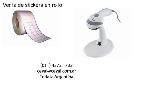 Venta de stickers en rollo
