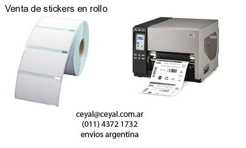 Venta de stickers en rollo