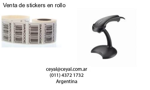 Venta de stickers en rollo