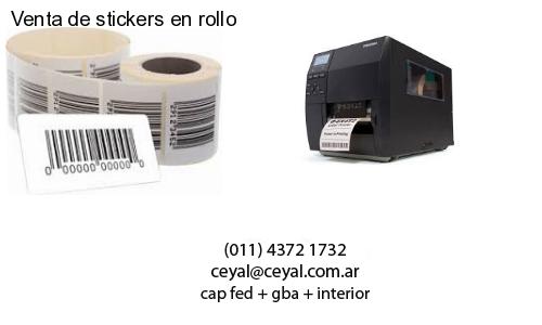 Venta de stickers en rollo