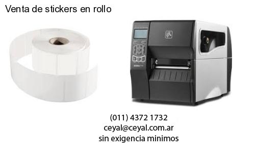 Venta de stickers en rollo