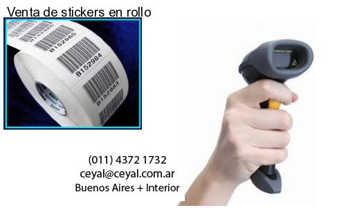 Venta de stickers en rollo