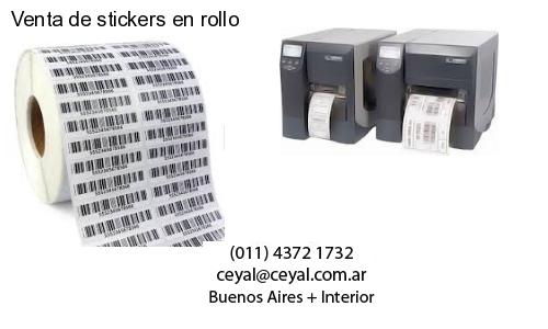 Venta de stickers en rollo