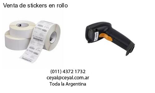 Venta de stickers en rollo