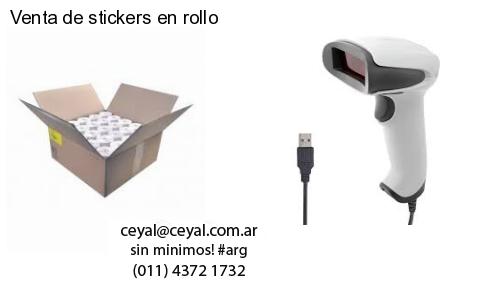 Venta de stickers en rollo