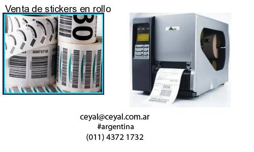 Venta de stickers en rollo
