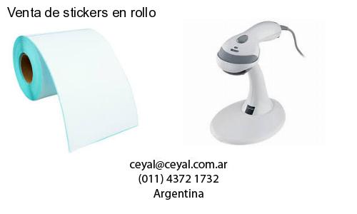 Venta de stickers en rollo