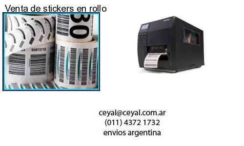 Venta de stickers en rollo
