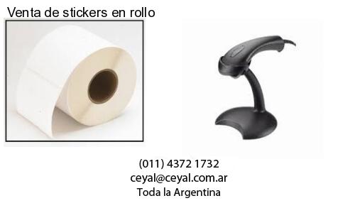 Venta de stickers en rollo