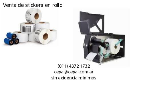 Venta de stickers en rollo