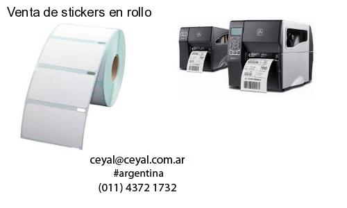 Venta de stickers en rollo