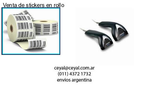 Venta de stickers en rollo