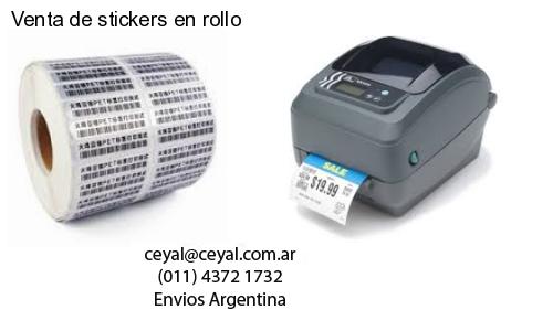 Venta de stickers en rollo