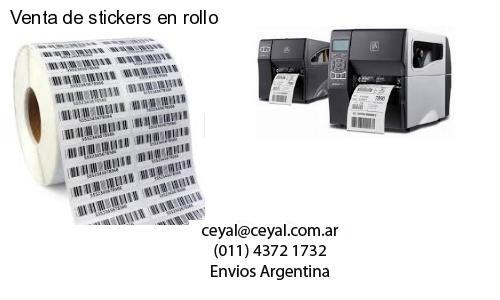 Venta de stickers en rollo