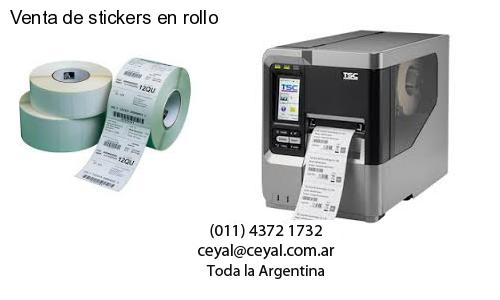 Venta de stickers en rollo