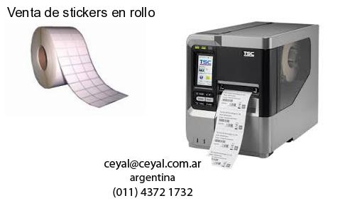 Venta de stickers en rollo