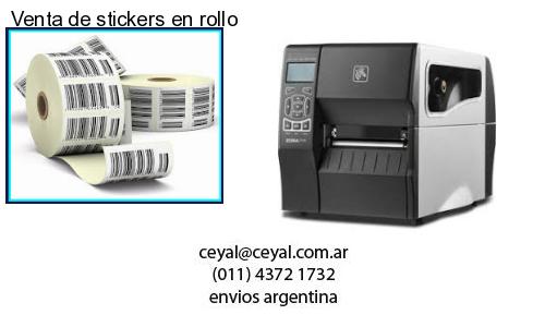 Venta de stickers en rollo