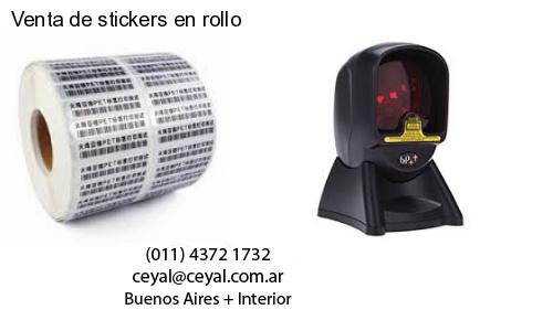 Venta de stickers en rollo