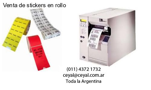 Venta de stickers en rollo