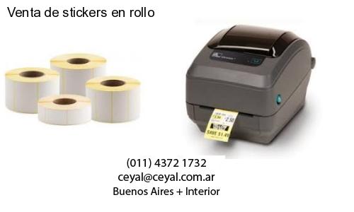 Venta de stickers en rollo