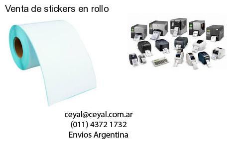 Venta de stickers en rollo