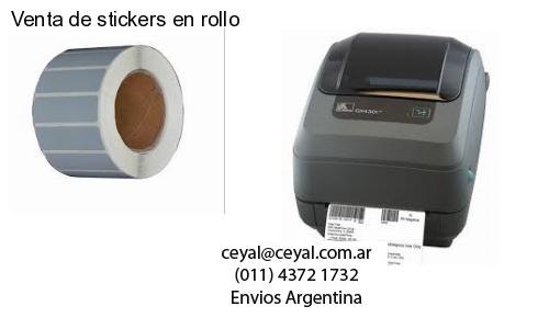 Venta de stickers en rollo