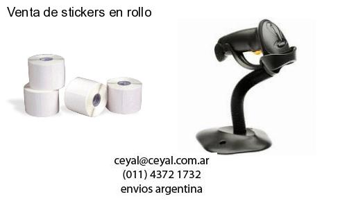 Venta de stickers en rollo