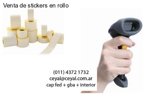 Venta de stickers en rollo