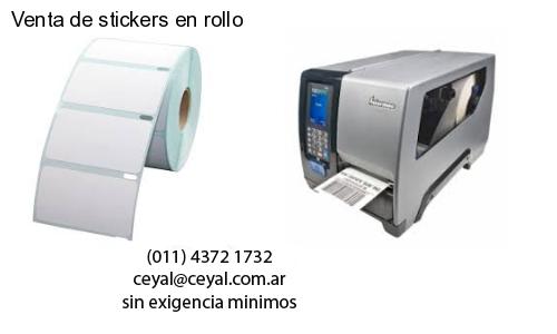 Venta de stickers en rollo