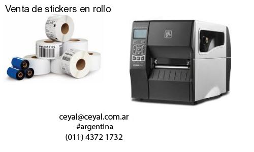 Venta de stickers en rollo