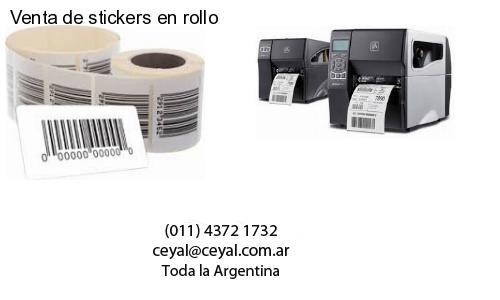 Venta de stickers en rollo