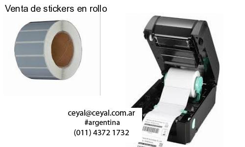 Venta de stickers en rollo