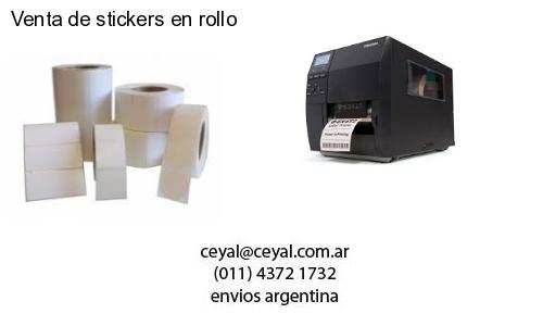 Venta de stickers en rollo