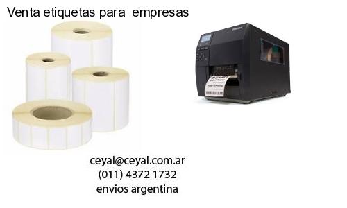 Venta etiquetas para  empresas