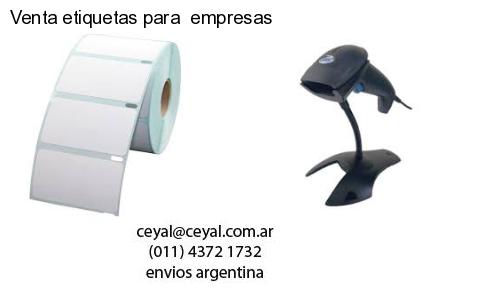 Venta etiquetas para  empresas