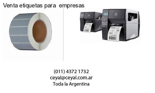 Venta etiquetas para  empresas