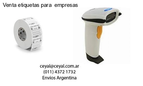 Venta etiquetas para  empresas