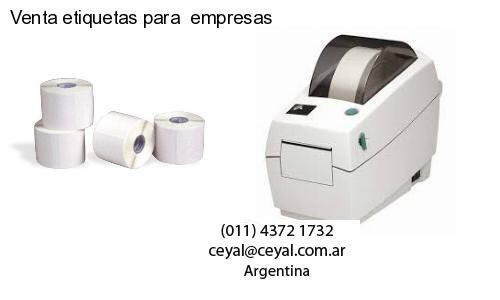 Venta etiquetas para  empresas