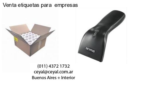 Venta etiquetas para  empresas
