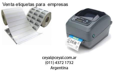 Venta etiquetas para empresas