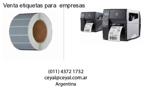 Venta etiquetas para empresas