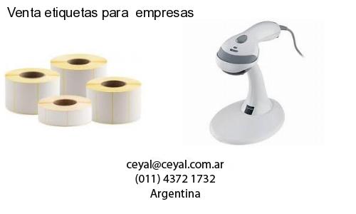 Venta etiquetas para  empresas