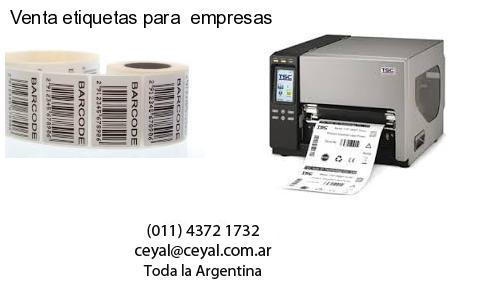 Venta etiquetas para empresas