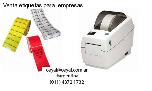Venta etiquetas para empresas