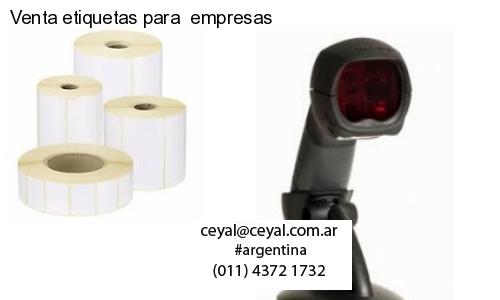 Venta etiquetas para  empresas